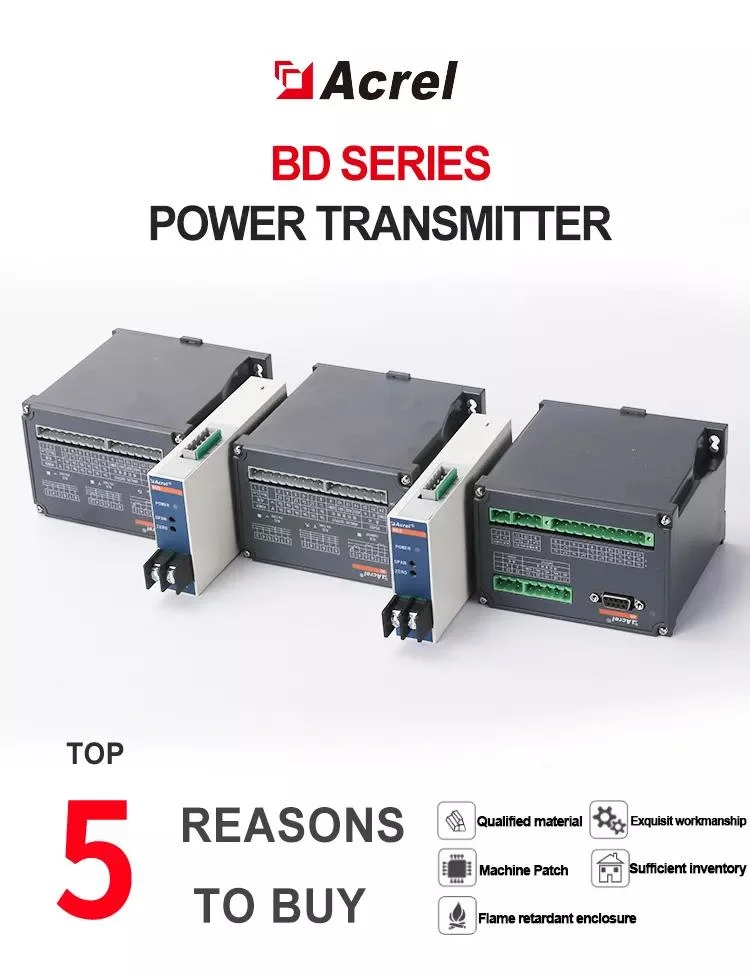 Bd Series Single Phase Direct Current Voltage Transducer