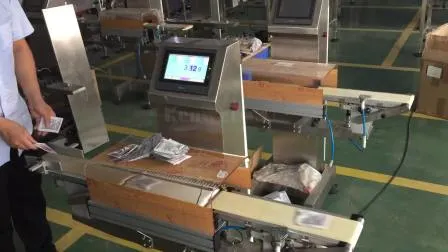 High Accuracy Weighing Machine 200g Checking Automatic Check Weigher for Food Weight Sorting Machine with Belt Conveyor Weighing Checker Checkweigher